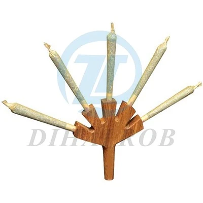 Pra-gulung RAW RAW NATURAL PIPE THOW WOOD TUBE
