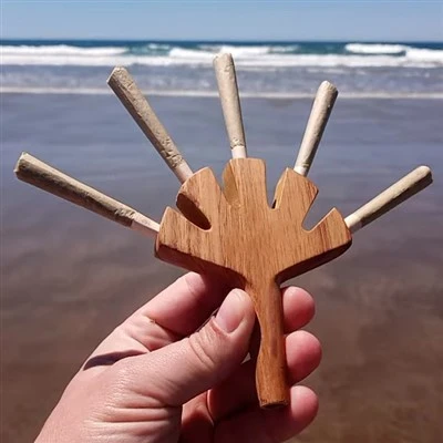 Pemegang Rokok Kayu Multi-Bersama